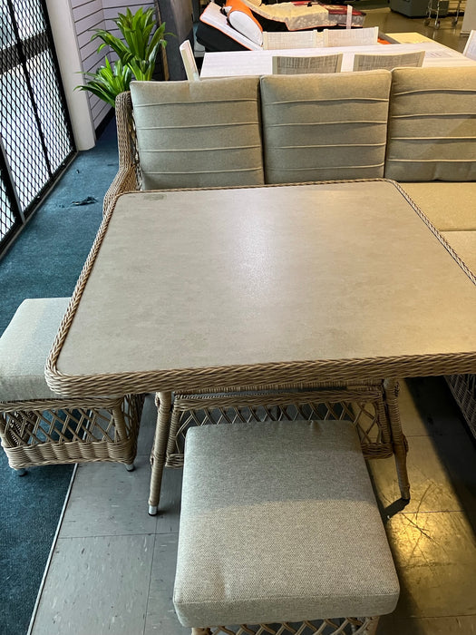 Corfu 6 Piece Wicker Sofa Set