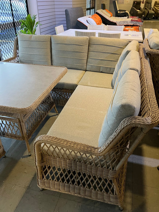Corfu 6 Piece Wicker Sofa Set