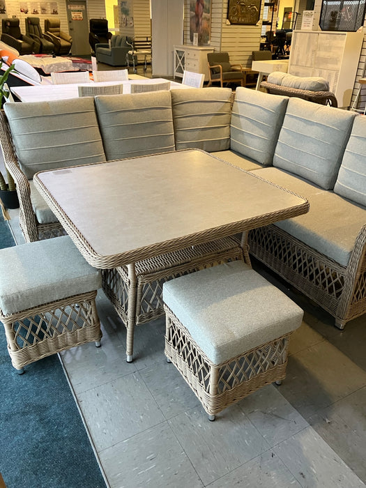 Corfu 6 Piece Wicker Sofa Set