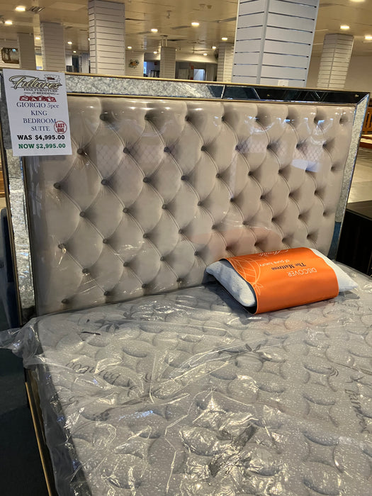 Giorgio 5 Piece King Bedroom Suite